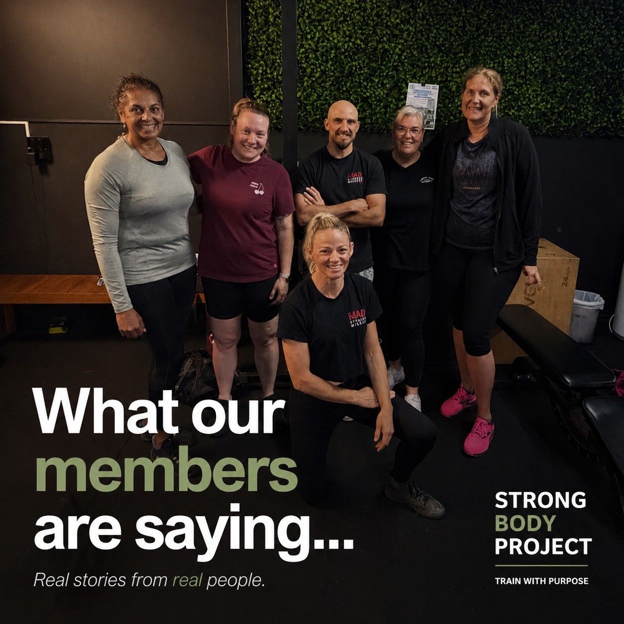 MAD Fitness Strong Body Project members